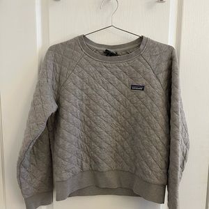 Patagonia quilted sweater